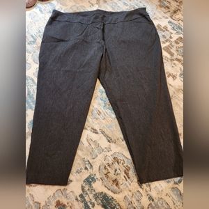 Terra & Sky pull on tapered leg dress pants size 4X petite (28/30)